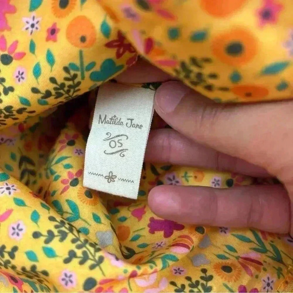 Matilda Jane Sweet Sunshine Flower Floral Bag Terry Cloth Beach Tote - Picture 7 of 11